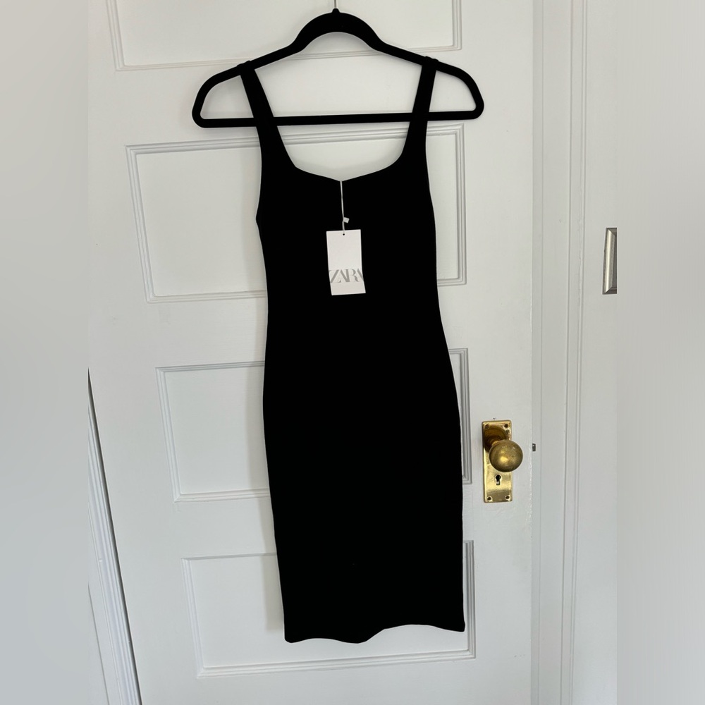 Zara Knit Midi Dress